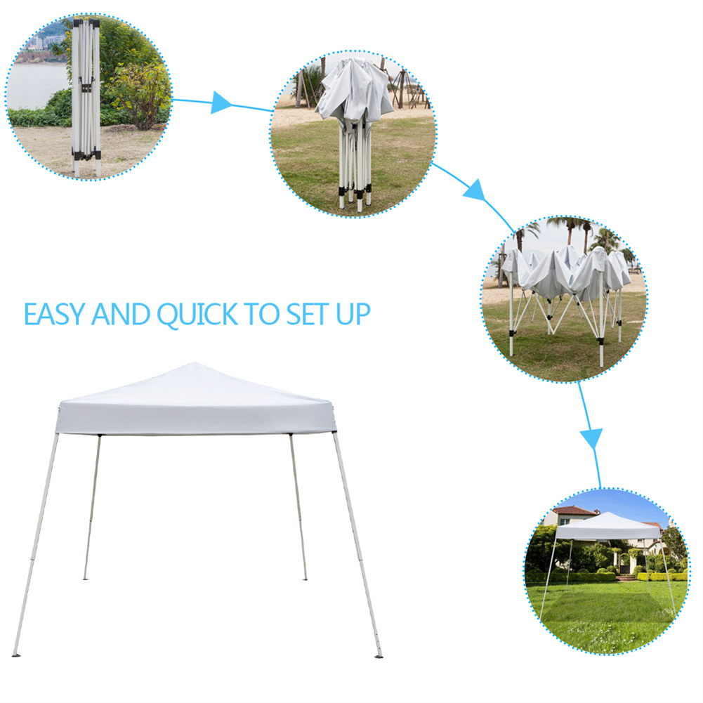 Cheap Goat Tents 3 X 3 Meter Waterproof Folding Tent Oxford Cloth Outdoor Portable Home Use Assemble Tent For Camping Hiking Drop shipping   